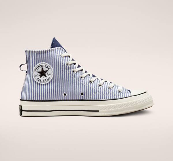 White low top hot sale converse with black stripe